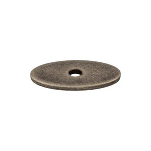 Oval Backplate Small ( Steel | Pewter Antique - Sanctuary Collection ) | Manufactured Globally