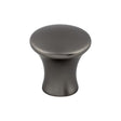 Oculus Small Round Knob ( Zinc Alloy | Ash Gray - Mercer Collection ) | Manufactured Globally