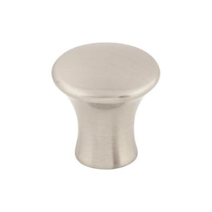 Oculus Round Knob Small ( Zinc Alloy | Brushed Satin Nickel - Mercer Collection ) | Manufactured Globally