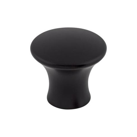 Oculus Round Knob Medium ( Zinc Alloy | Flat Black - Mercer Collection ) | Manufactured Globally