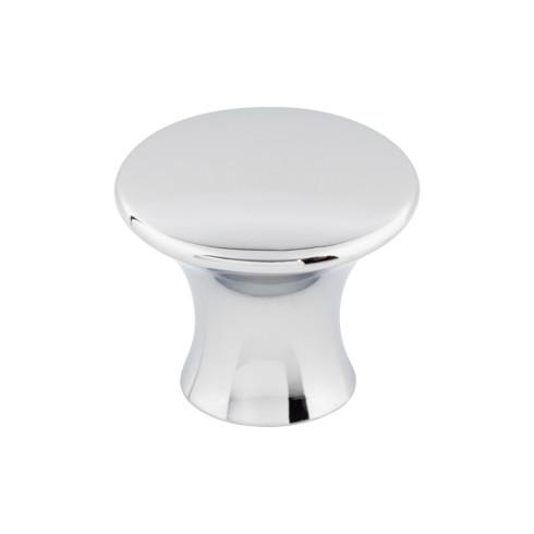 Oculus Round Knob Large ( Zinc Alloy | Polished Chrome - Mercer Collection ) | Manufactured Globally