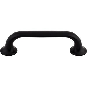 Oculus Oval Pull ( Zinc Alloy | Flat Black - Mercer Collection ) | Manufactured Globally