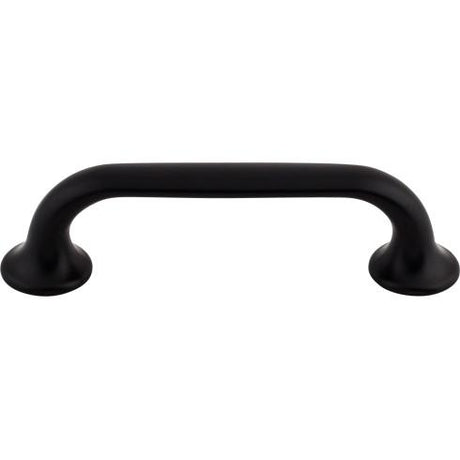 Oculus Oval Pull ( Zinc Alloy | Flat Black - Mercer Collection ) | Manufactured Globally