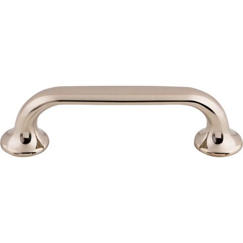 Oculus Oval Pull ( Zinc Alloy | Polished Nickel - Mercer Collection ) | Manufactured Globally