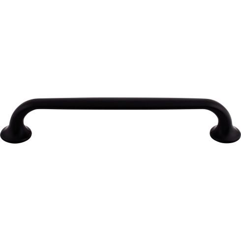 Oculus Oval Pull ( Zinc Alloy | Flat Black - Mercer Collection ) | Manufactured Globally