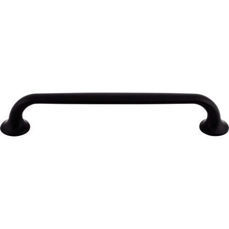 Oculus Oval Pull ( Zinc Alloy | Flat Black - Mercer Collection ) | Manufactured Globally