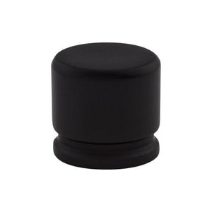 Oval Knob Medium ( Zinc Alloy | Flat Black - Sanctuary Collection ) | Manufactured Globally