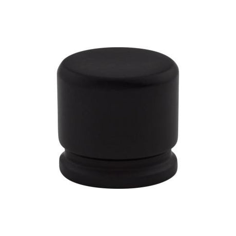 Oval Knob Medium ( Zinc Alloy | Flat Black - Sanctuary Collection ) | Manufactured Globally