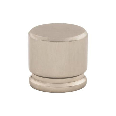 Oval Knob Medium ( Zinc Alloy | Brushed Satin Nickel - Sanctuary Collection ) | Manufactured Globally