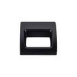 Tango Finger Pull Small ( Zinc Alloy | Flat Black - Mercer Collection ) | Manufactured Globally