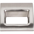 Tango Finger Pull Small ( Zinc Alloy | Brushed Satin Nickel - Mercer Collection ) | Manufactured Globally