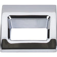 Tango Finger Pull Small ( Zinc Alloy | Polished Chrome - Mercer Collection ) | Manufactured Globally