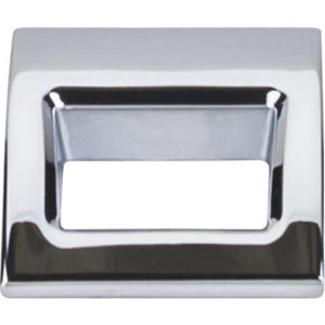 Tango Finger Pull Small ( Zinc Alloy | Polished Chrome - Mercer Collection ) | Manufactured Globally