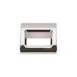 Tango Finger Pull Small ( Zinc Alloy | Polished Nickel - Mercer Collection ) | Manufactured Globally