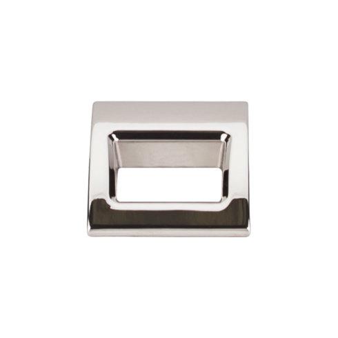 Tango Finger Pull Small ( Zinc Alloy | Polished Nickel - Mercer Collection ) | Manufactured Globally