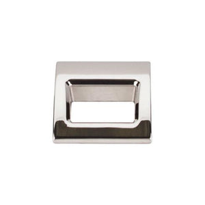 Tango Finger Pull Small ( Zinc Alloy | Polished Nickel - Mercer Collection ) | Manufactured Globally