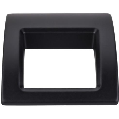 Tango Finger Pull Large ( Zinc Alloy | Flat Black - Mercer Collection ) | Manufactured Globally
