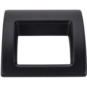 Tango Finger Pull Large ( Zinc Alloy | Flat Black - Mercer Collection ) | Manufactured Globally