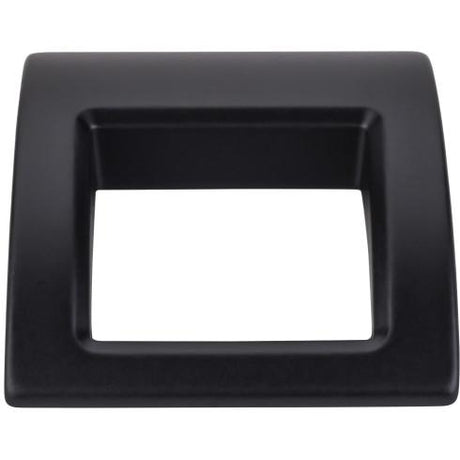 Tango Finger Pull Large ( Zinc Alloy | Flat Black - Mercer Collection ) | Manufactured Globally