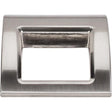 Tango Finger Pull Large ( Zinc Alloy | Brushed Satin Nickel - Mercer Collection ) | Manufactured Globally