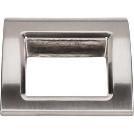 Tango Finger Pull Large ( Zinc Alloy | Brushed Satin Nickel - Mercer Collection ) | Manufactured Globally