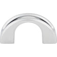 Tango U Finger Pull ( Zinc Alloy | Polished Chrome - Mercer Collection ) | Manufactured Globally