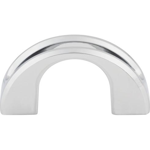 Tango U Finger Pull ( Zinc Alloy | Polished Chrome - Mercer Collection ) | Manufactured Globally
