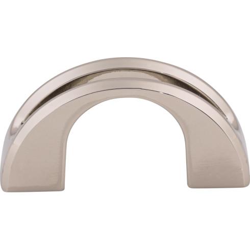 Tango U Finger Pull ( Zinc Alloy | Polished Nickel - Mercer Collection ) | Manufactured Globally