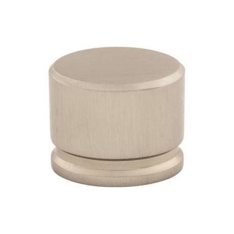 Oval Knob Large ( Zinc Alloy | Brushed Satin Nickel - Sanctuary Collection ) | Manufactured Globally