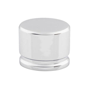 Oval Knob Large ( Zinc Alloy | Polished Chrome - Sanctuary Collection ) | Manufactured Globally