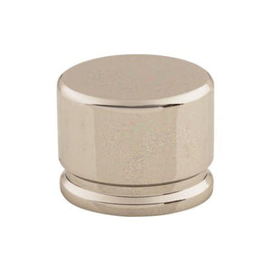 Oval Knob Large ( Zinc Alloy | Polished Nickel - Sanctuary Collection ) | Manufactured Globally