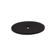 Oval Backplate Large ( Steel | Flat Black - Sanctuary Collection ) | Manufactured Globally