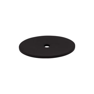 Oval Backplate Large ( Steel | Flat Black - Sanctuary Collection ) | Manufactured Globally