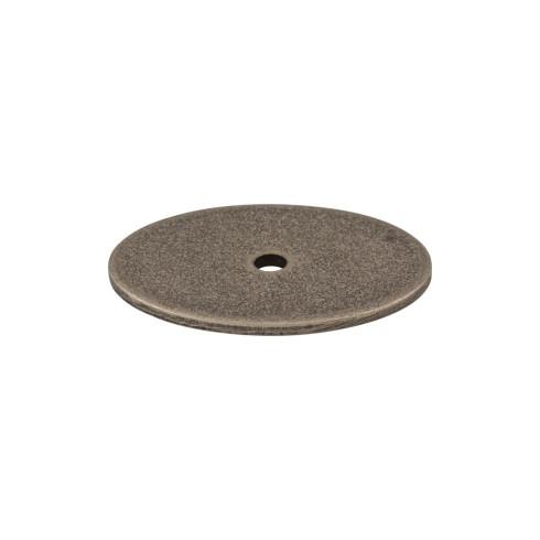 Oval Backplate Large ( Steel | Pewter Antique - Sanctuary Collection ) | Manufactured Globally