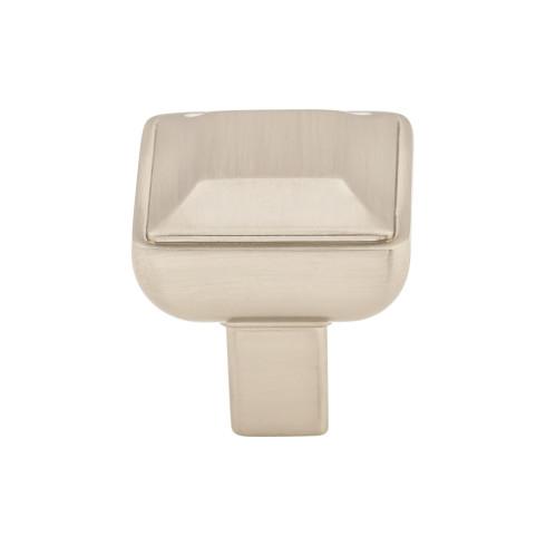 Podium Knob ( Zinc Alloy | Brushed Satin Nickel - Transcend Collection ) | Manufactured Globally
