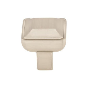 Podium Knob ( Zinc Alloy | Brushed Satin Nickel - Transcend Collection ) | Manufactured Globally