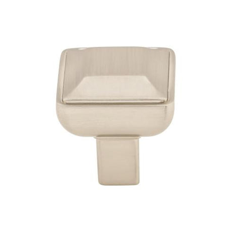 Podium Knob ( Zinc Alloy | Brushed Satin Nickel - Transcend Collection ) | Manufactured Globally