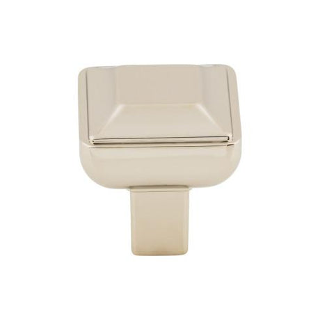 Podium Knob ( Zinc Alloy | Polished Nickel - Transcend Collection ) | Manufactured Globally