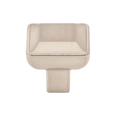 Podium Knob ( Zinc Alloy | Brushed Satin Nickel - Transcend Collection ) | Manufactured Globally