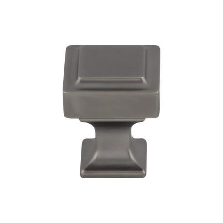 Ascendra Knob ( Zinc Alloy | Ash Gray - Transcend Collection ) | Manufactured Globally