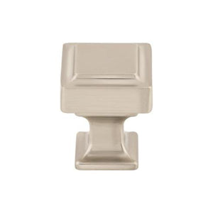 Ascendra Knob ( Zinc Alloy | Brushed Satin Nickel - Transcend Collection ) | Manufactured Globally