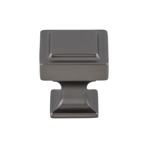 Ascendra Knob ( Zinc Alloy | Ash Gray - Transcend Collection ) | Manufactured Globally