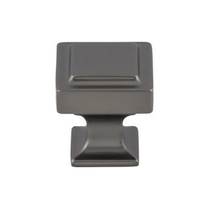 Ascendra Knob ( Zinc Alloy | Ash Gray - Transcend Collection ) | Manufactured Globally