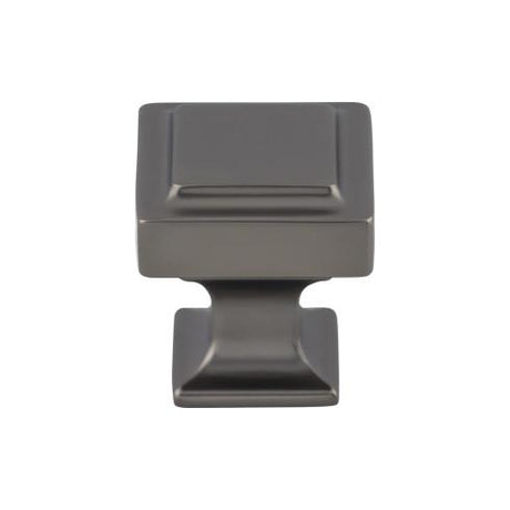 Ascendra Knob ( Zinc Alloy | Ash Gray - Transcend Collection ) | Manufactured Globally