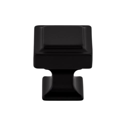 Ascendra Knob ( Zinc Alloy | Flat Black - Transcend Collection ) | Manufactured Globally