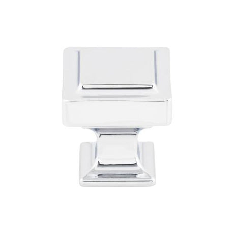 Ascendra Knob ( Zinc Alloy | Polished Chrome - Transcend Collection ) | Manufactured Globally