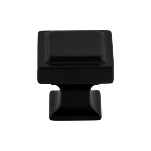 Ascendra Knob ( Zinc Alloy | Flat Black - Transcend Collection ) | Manufactured Globally