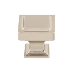 Ascendra Knob ( Zinc Alloy | Brushed Satin Nickel - Transcend Collection ) | Manufactured Globally