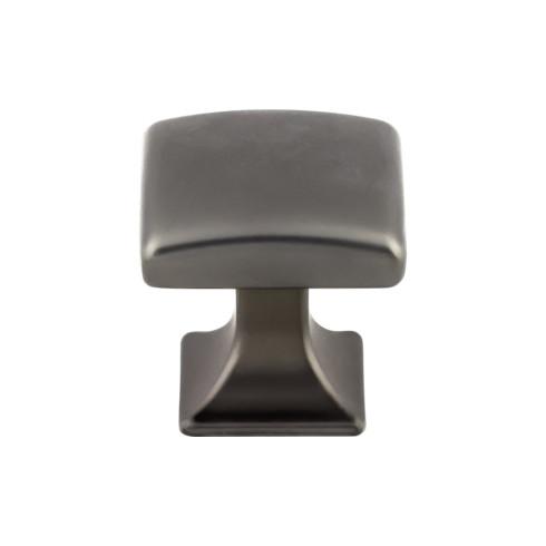 Contour Knob ( Zinc Alloy | Ash Gray - Transcend Collection ) | Manufactured Globally