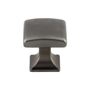 Contour Knob ( Zinc Alloy | Ash Gray - Transcend Collection ) | Manufactured Globally